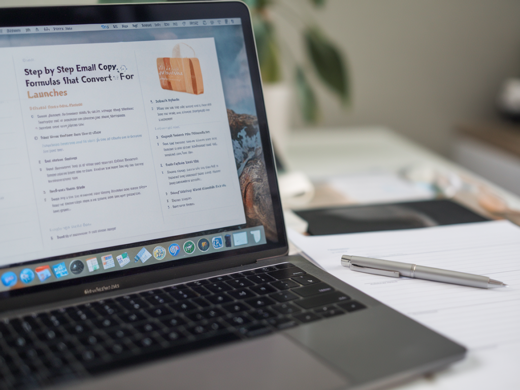 step-by-step email copy formulas that convert for product launches