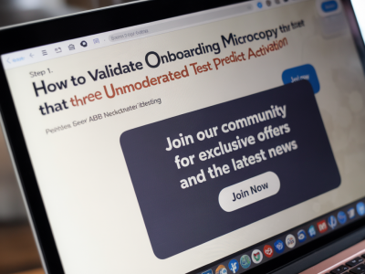 How to validate onboarding microcopy with three unmoderated tests that predict activation