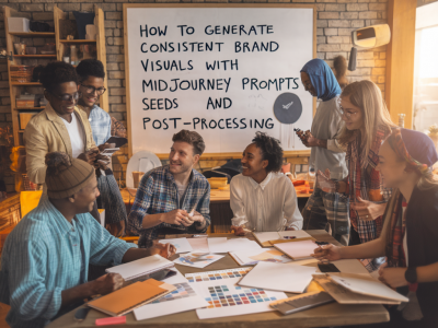 How to generate consistent brand visuals with midjourney: prompts, seeds, and post‑processing
