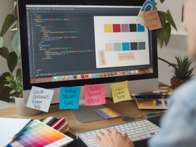 How to design color systems that scale across web, motion and print using css variables