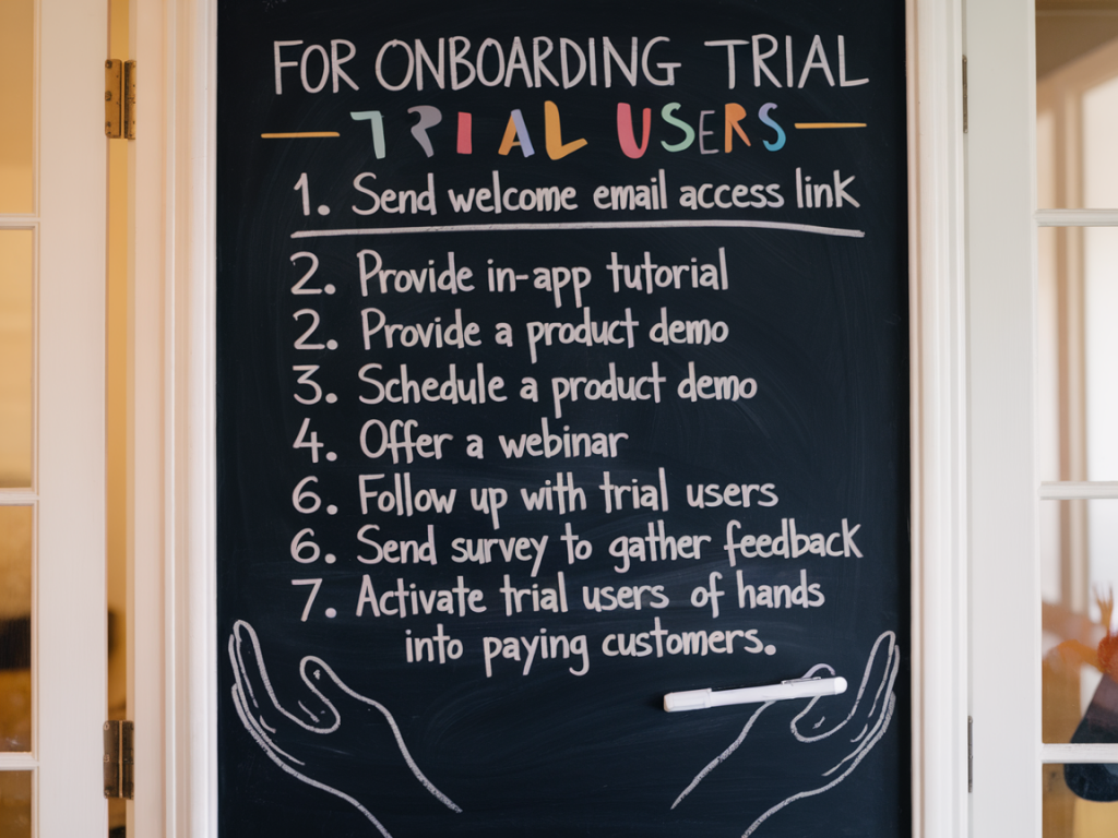 how to design an onboarding checklist that turns trial users into activated customers within seven days