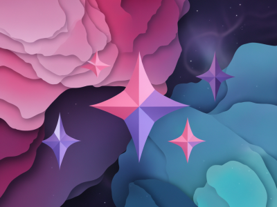 how to create generative backgrounds in procreate that scale for web